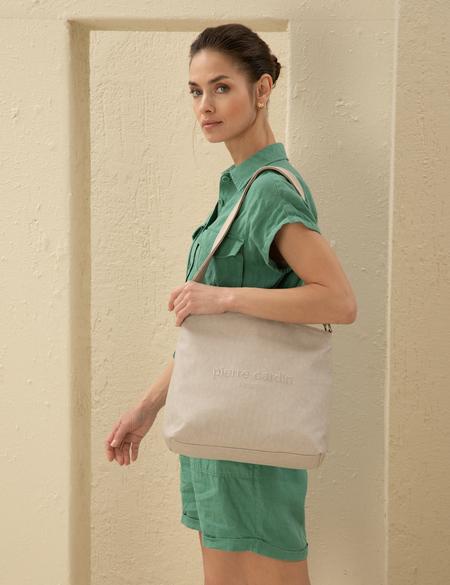 Bej Omuz Çantası - 50297608003