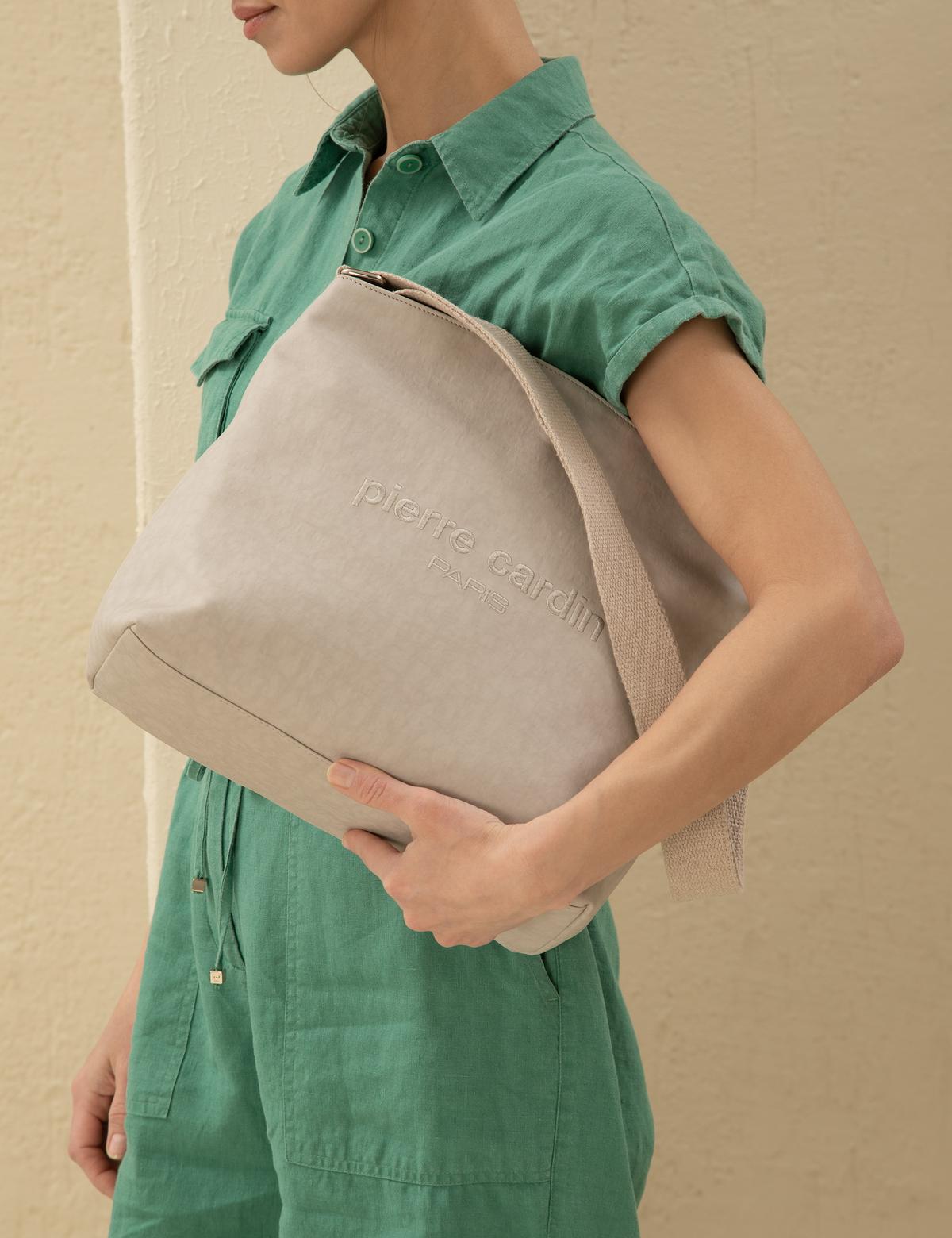 Bej Omuz Çantası - 50297608003