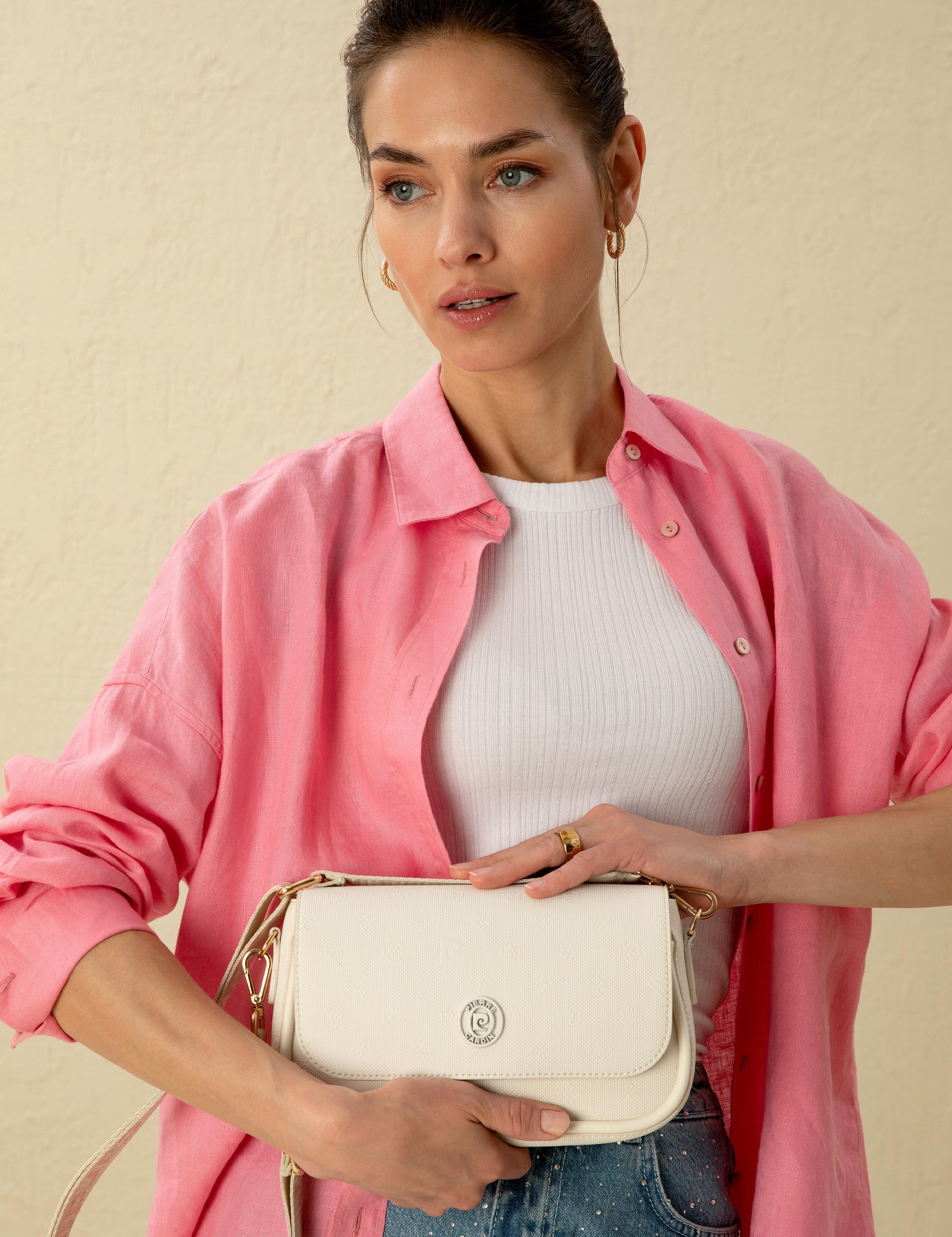 Beyaz Çapraz Çanta