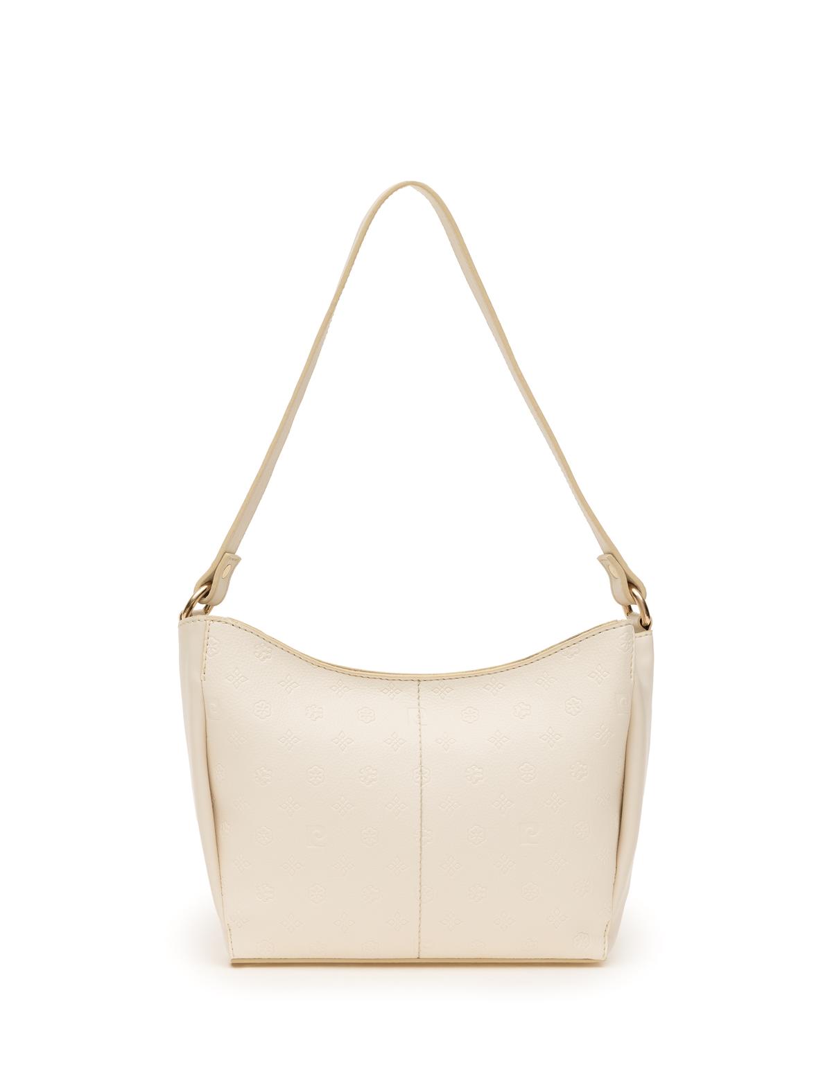 Ekru Omuz Çantası - 50297680002