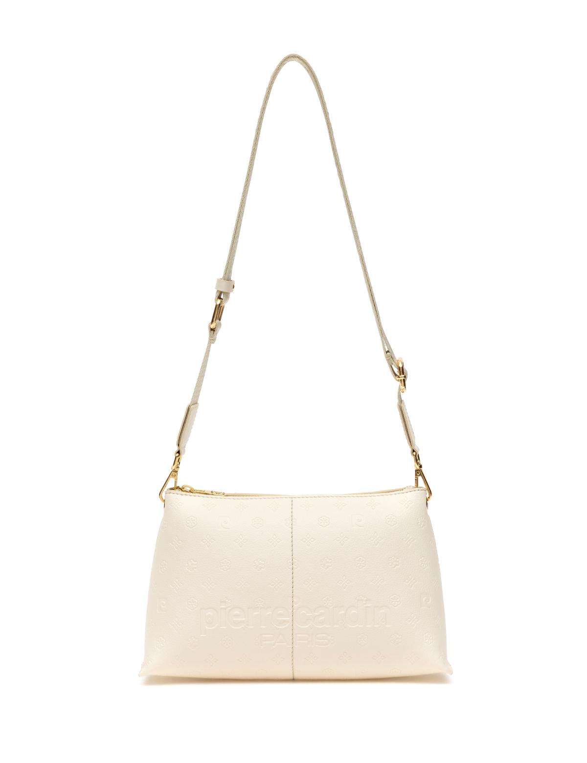 Ekru Çapraz Çanta - 50297684002