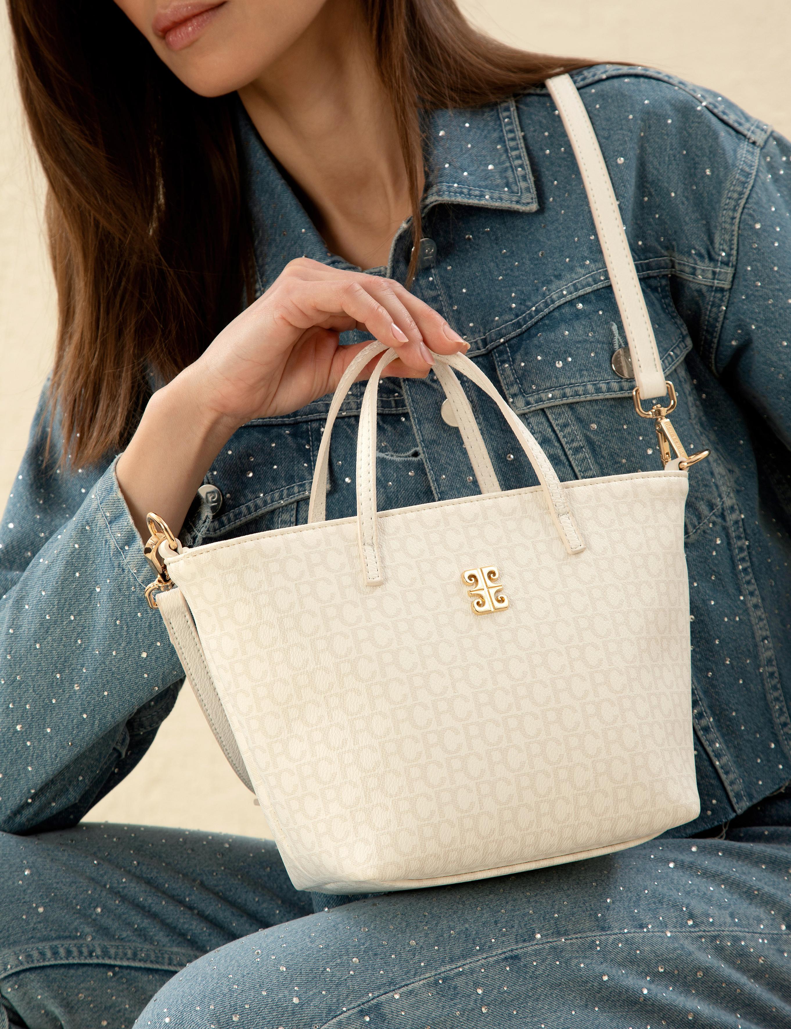 Beyaz Omuz Çantası