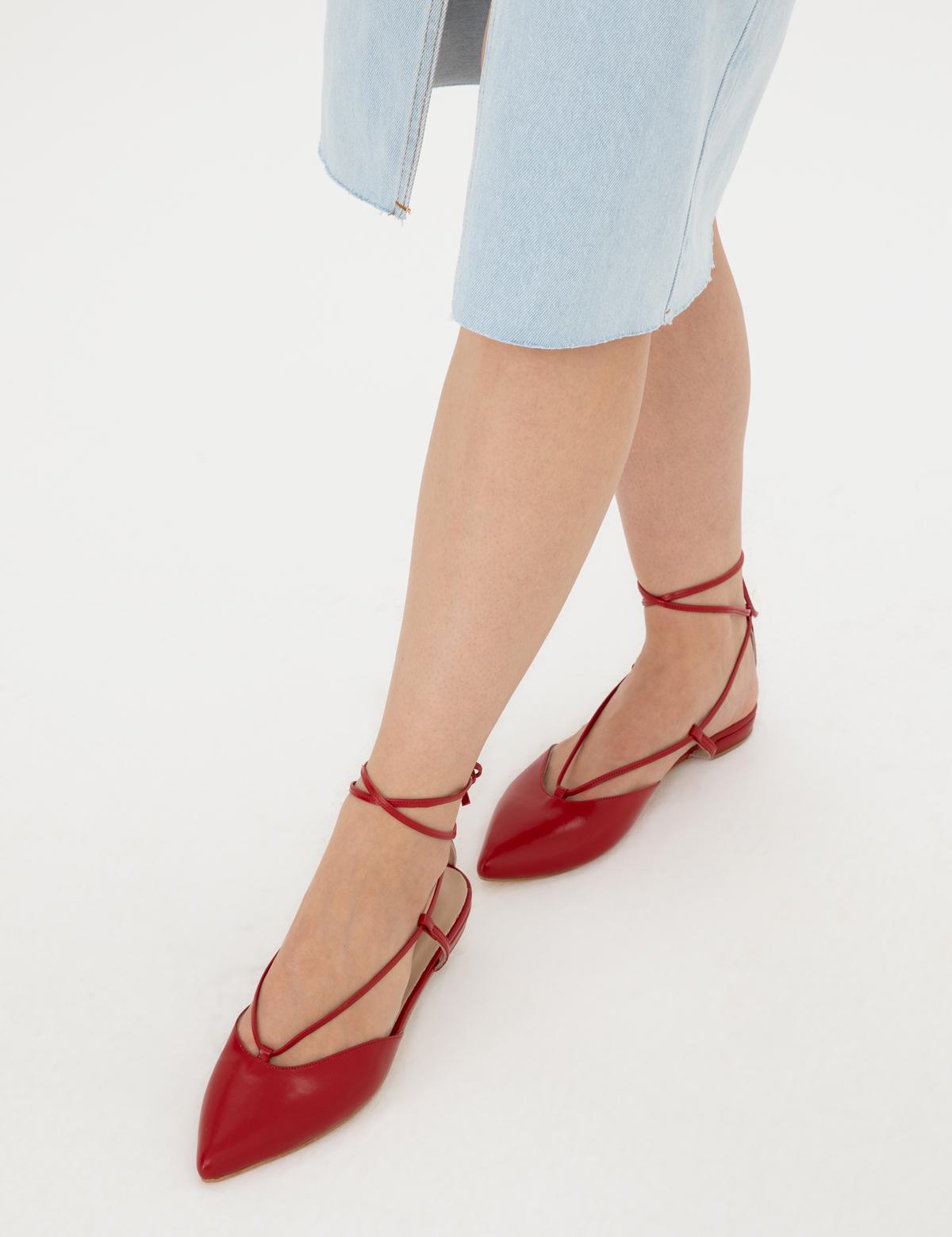 Nar Çiçeği Ayakkabı - 50287354026