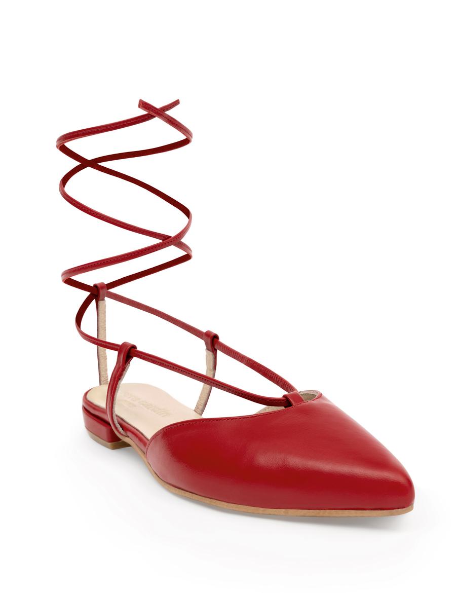 Nar Çiçeği Ayakkabı