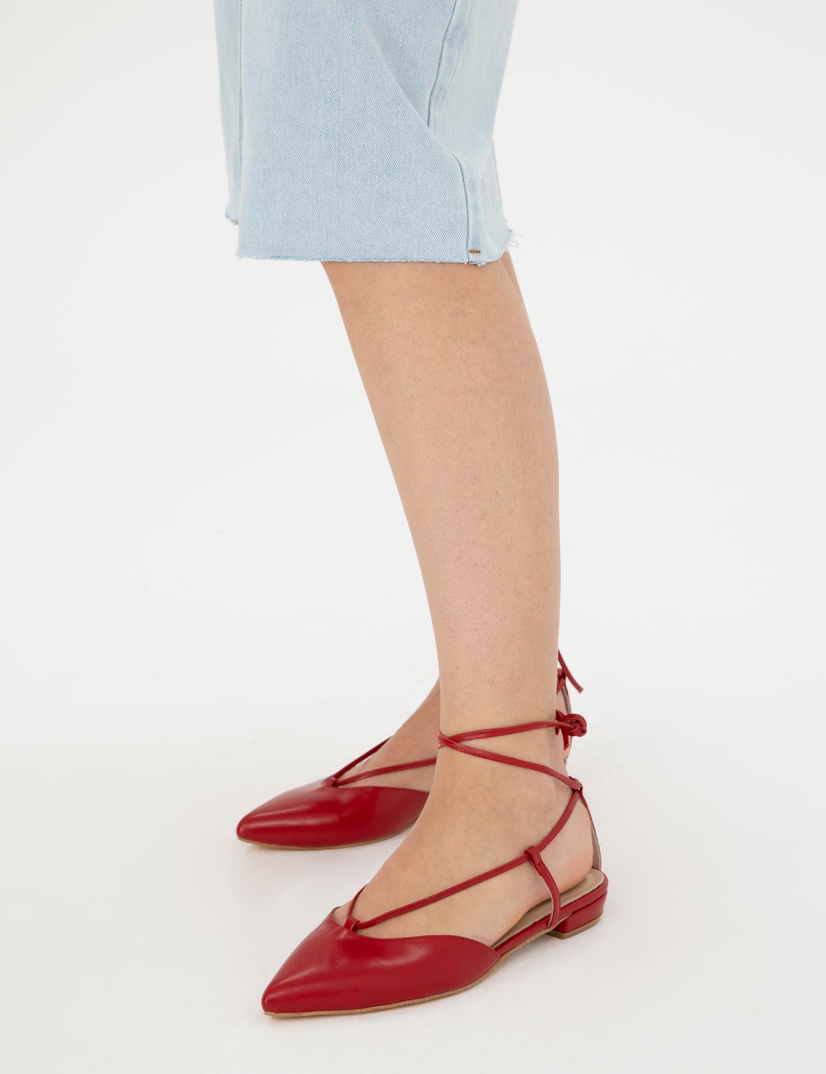 Nar Çiçeği Ayakkabı - 50287354026