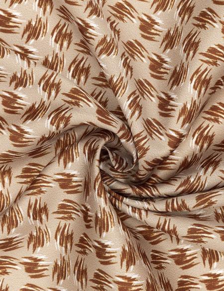 Kahverengi Desenli Mendil - 50294490001