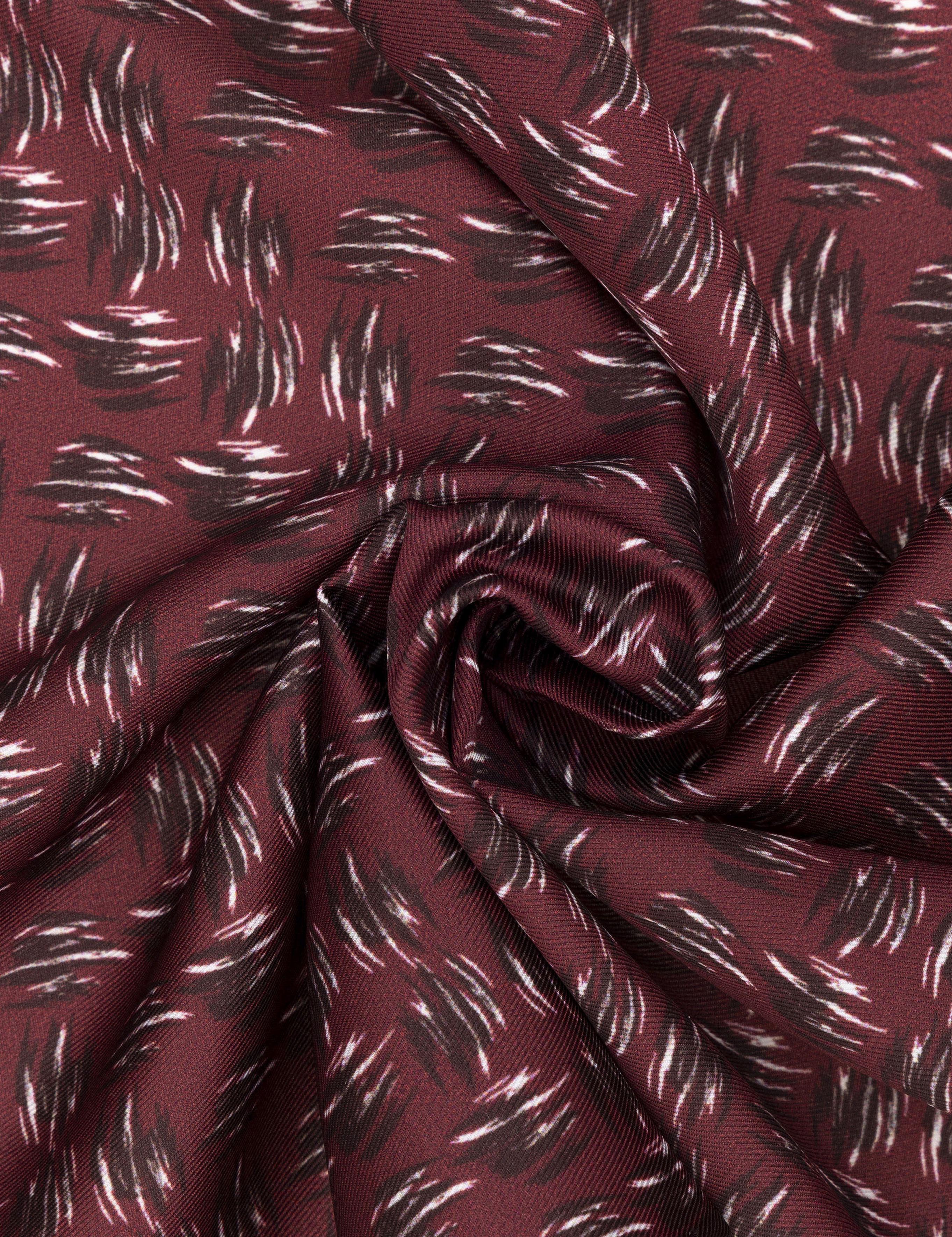 Bordo Desenli Mendil