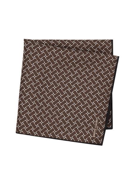 Kahverengi Desenli Mendil - 50294581003