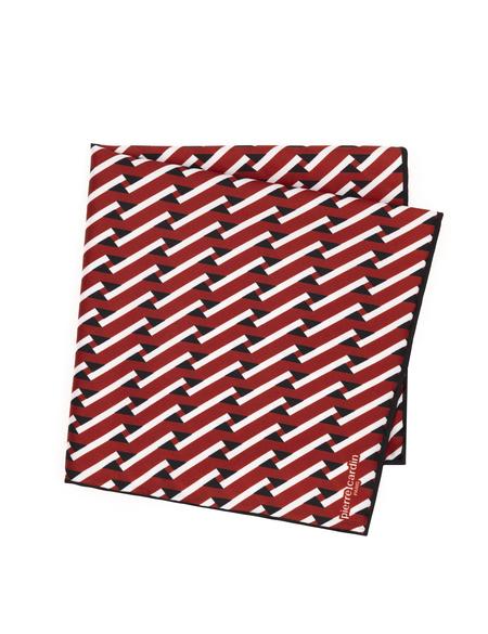 Kırmızı Desenli Mendil - 50294582003