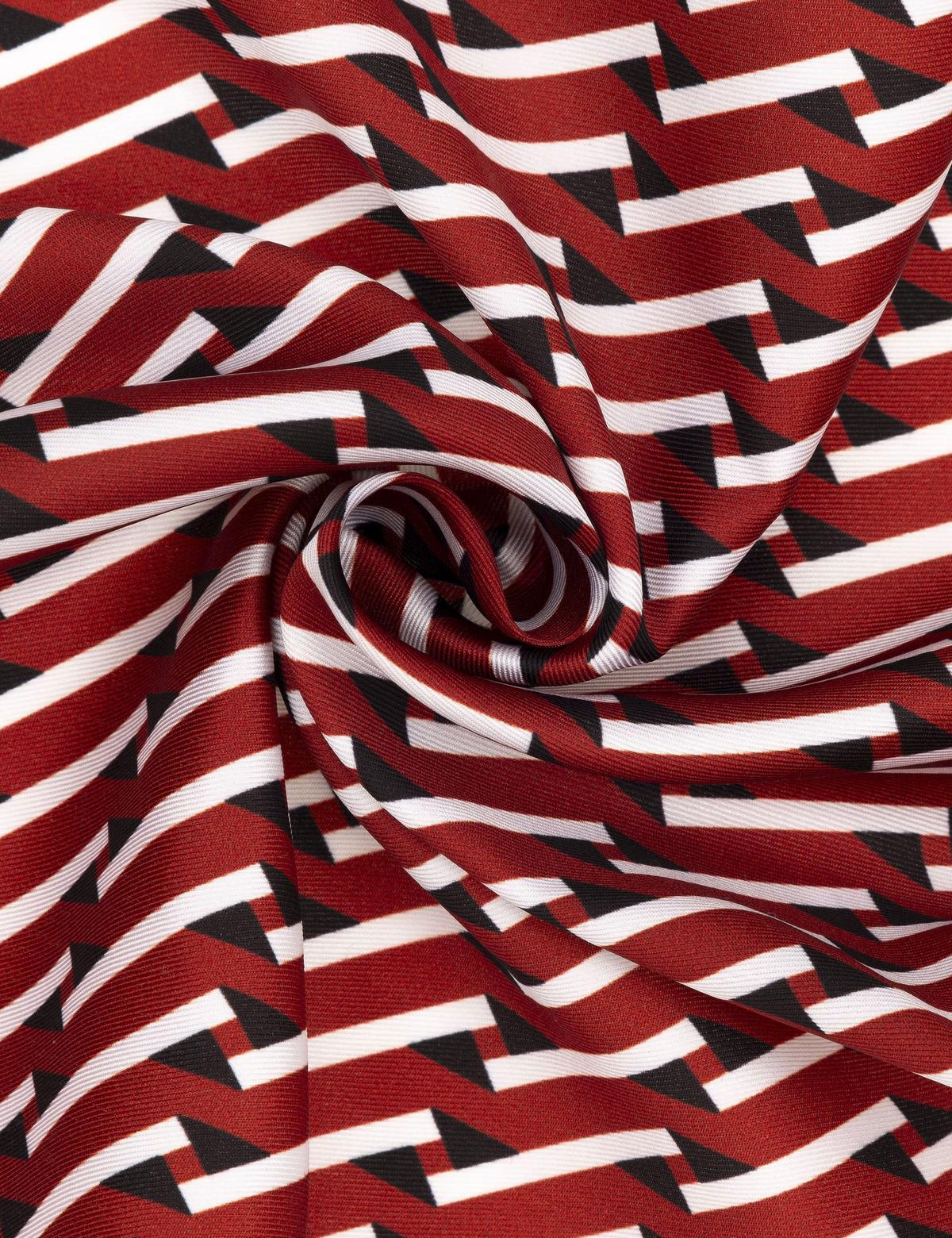 Kırmızı Desenli Mendil - 50294582003