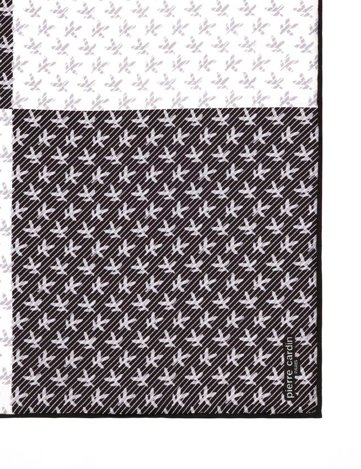 Siyah Desenli Mendil - 50294609001