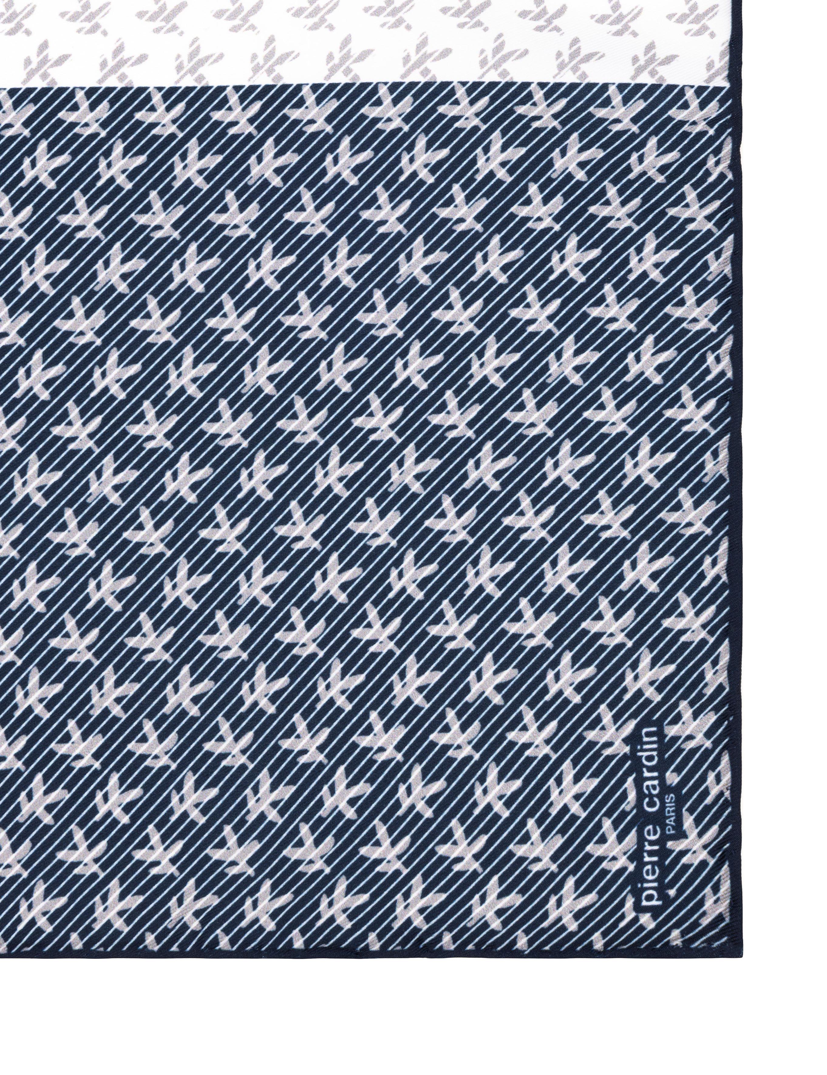 Lacivert Desenli Mendil