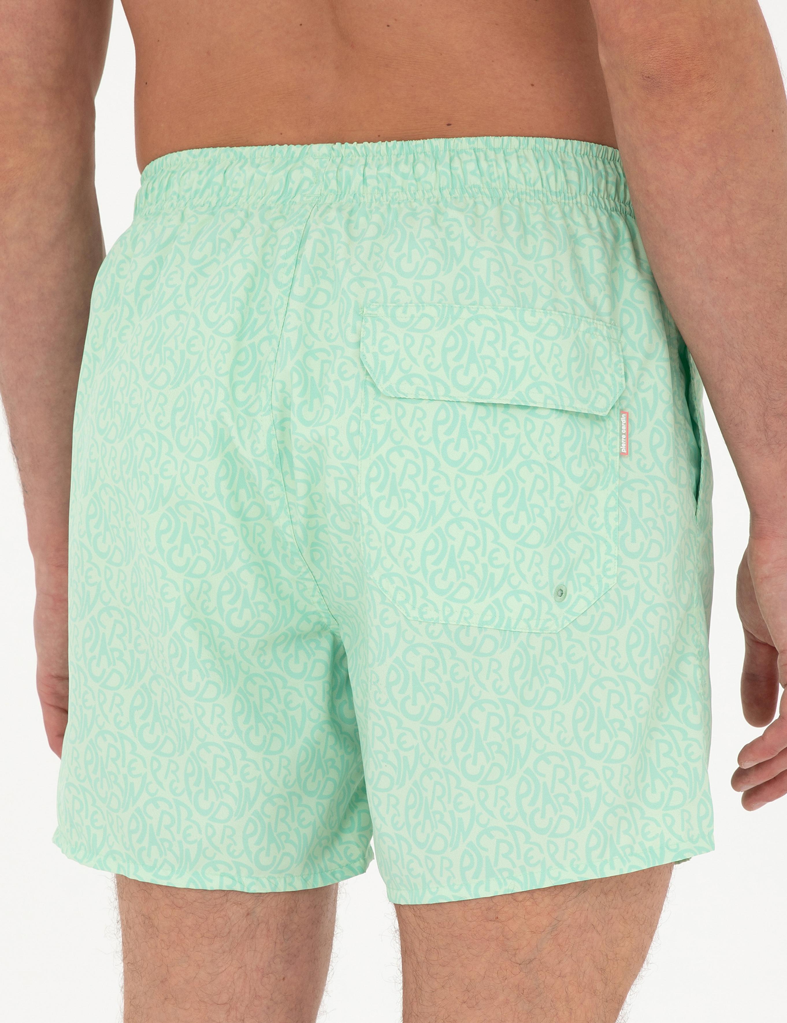 Fıstık Yeşili Deniz Şortu