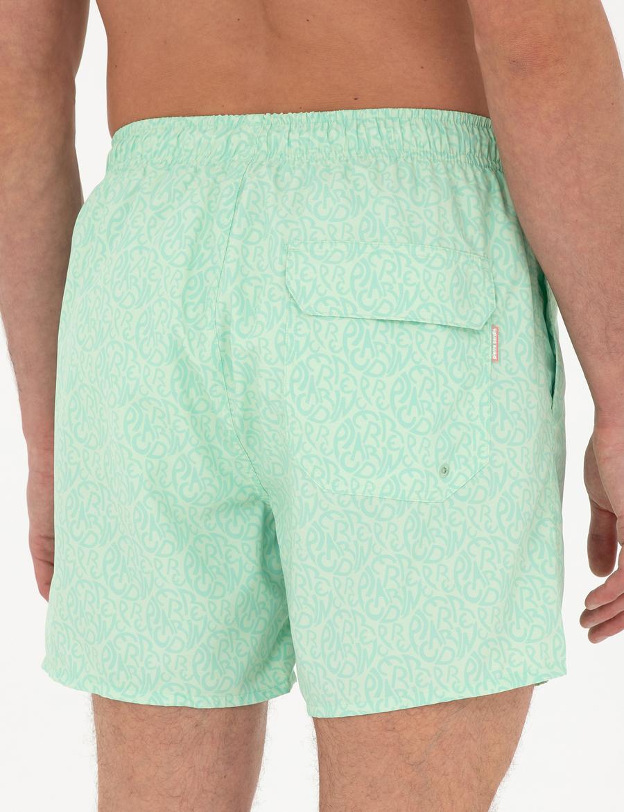 Fıstık Yeşili Deniz Şortu