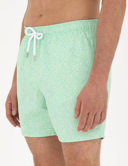 Fıstık Yeşili Deniz Şortu - 50289579017