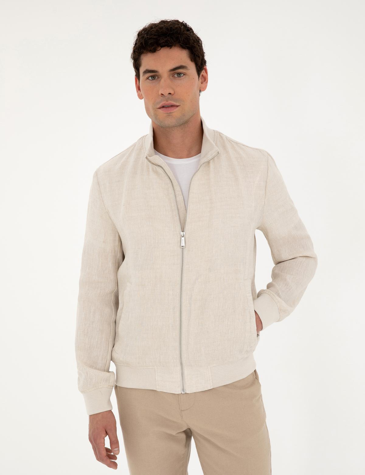 Bej Baharlık Mevsimlik Mont - 50288213002