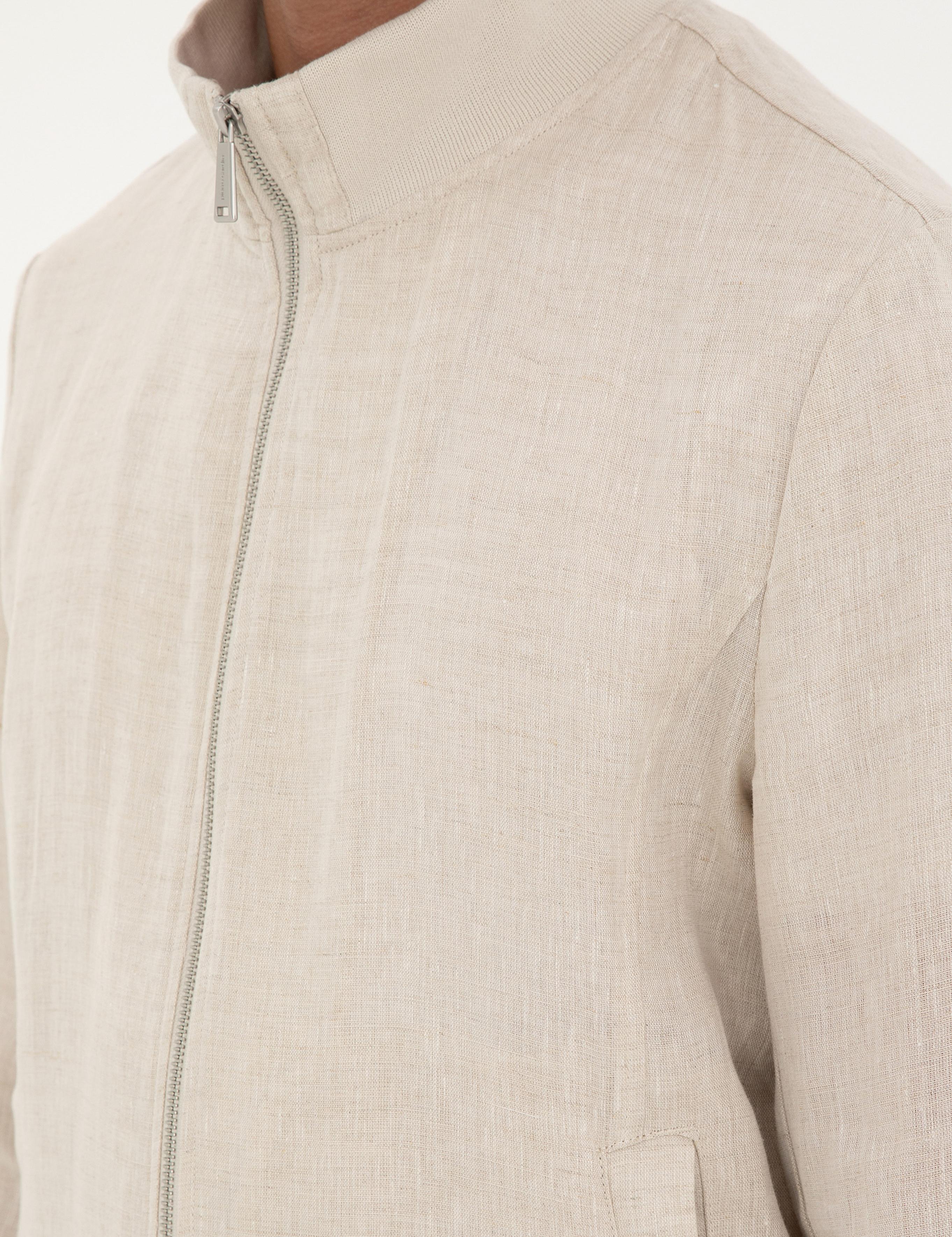 Bej Baharlık Mevsimlik Mont