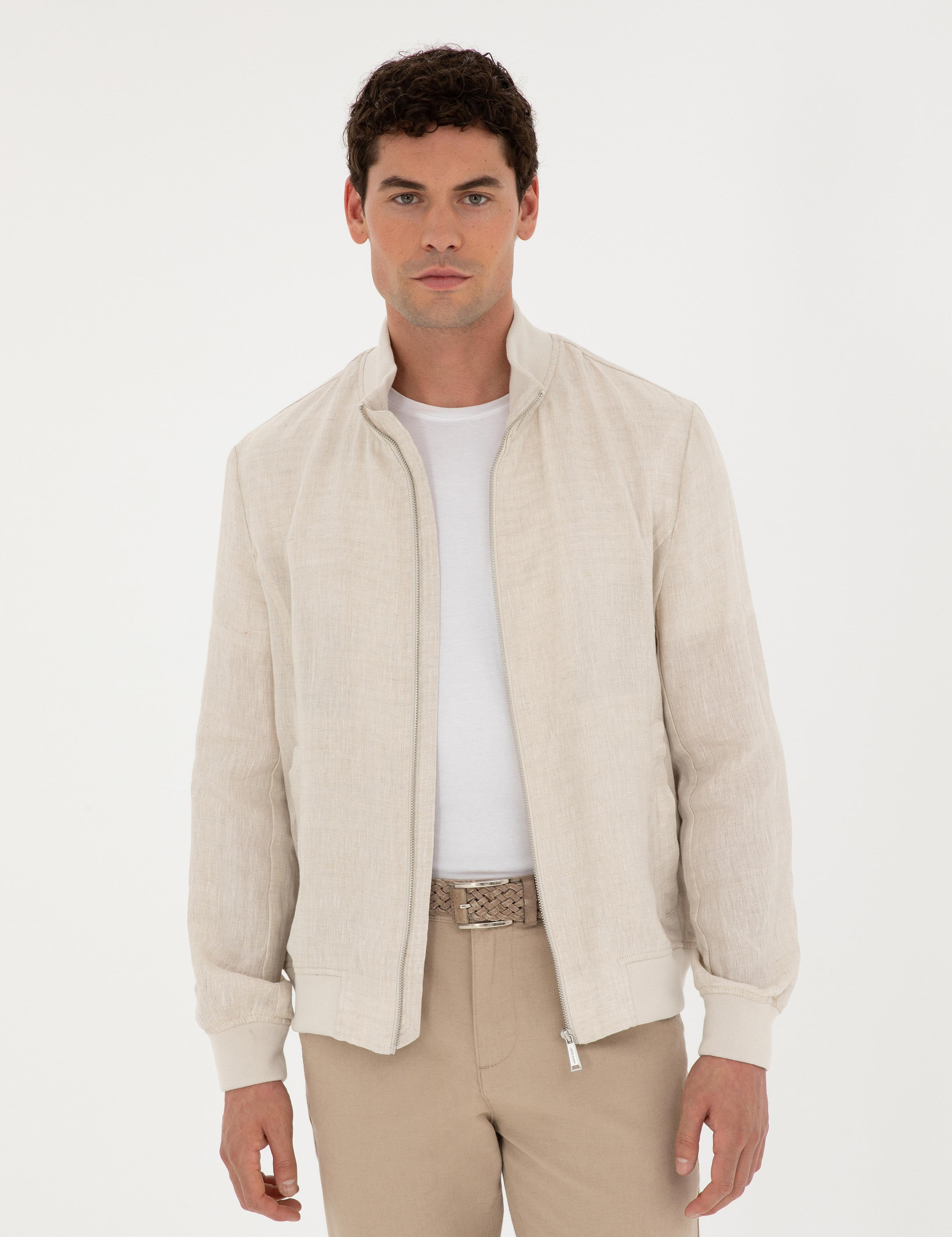 Bej Baharlık Mevsimlik Mont