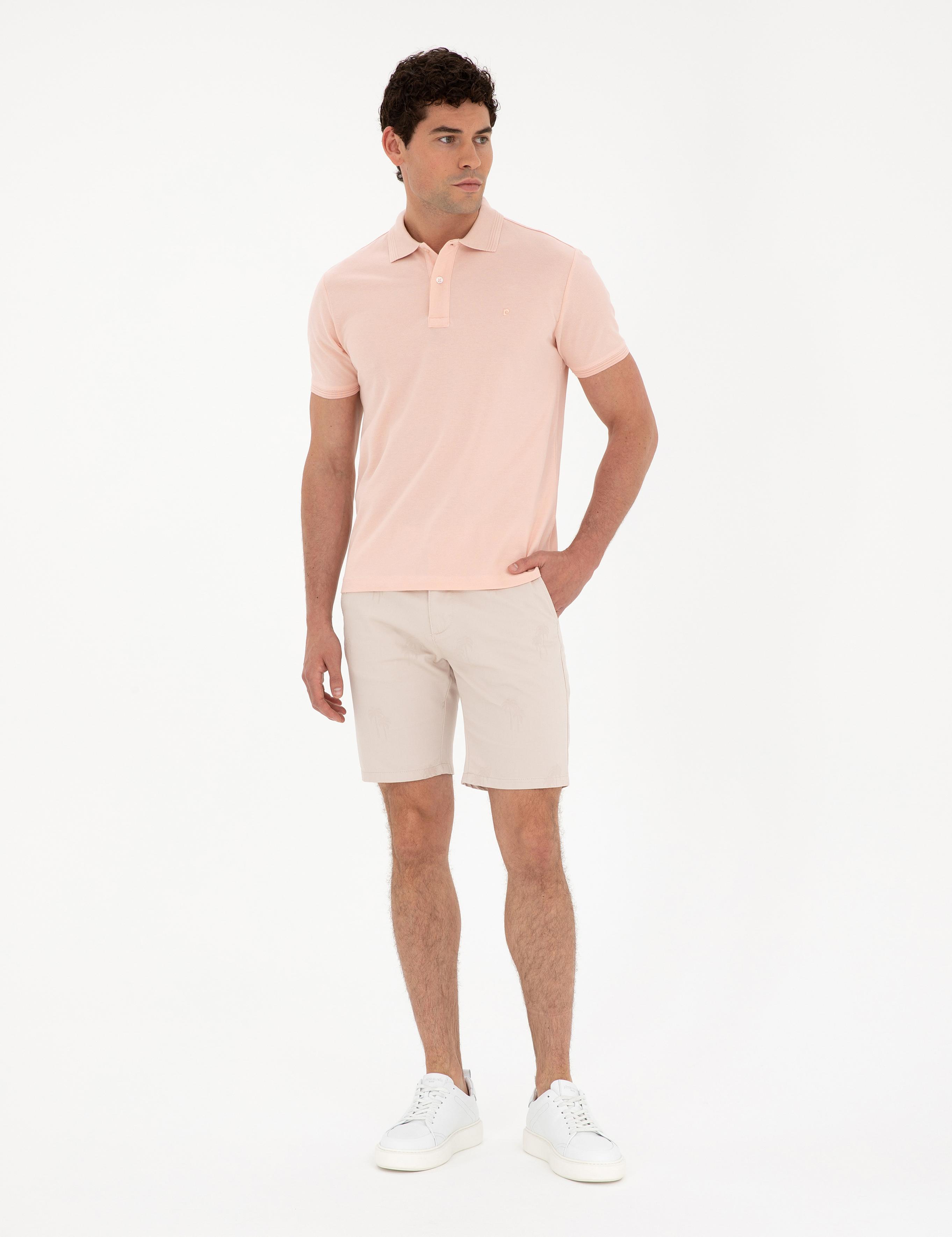 Pudra Slim Fit Basic Tişört