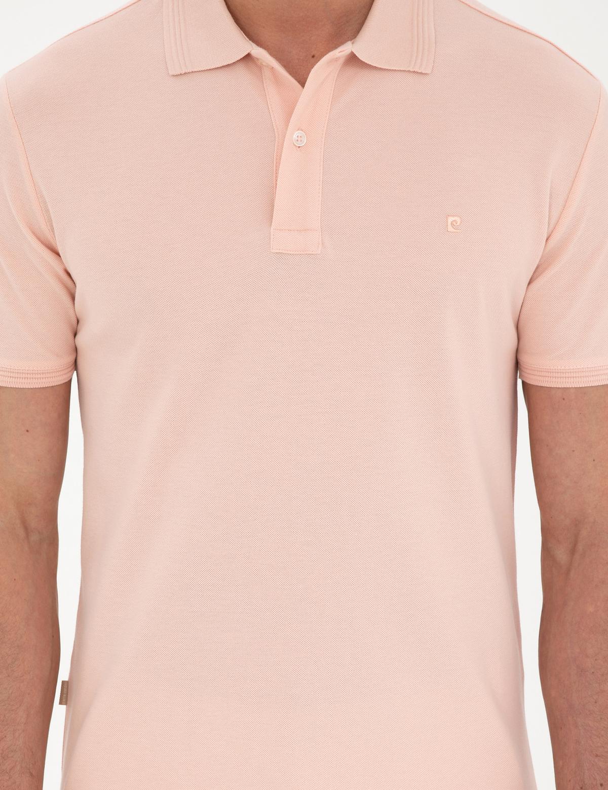 Pudra Slim Fit Basic Tişört - 50280754394