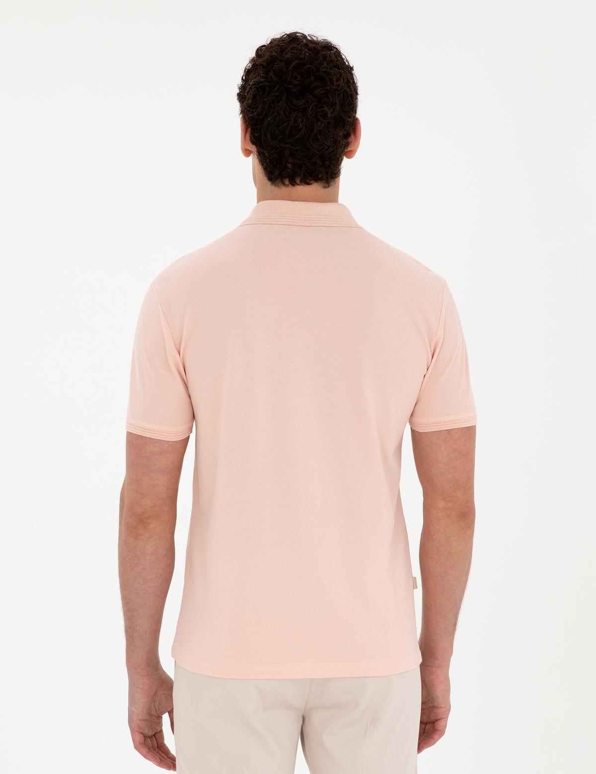 Pudra Slim Fit Basic Tişört - 50280754394