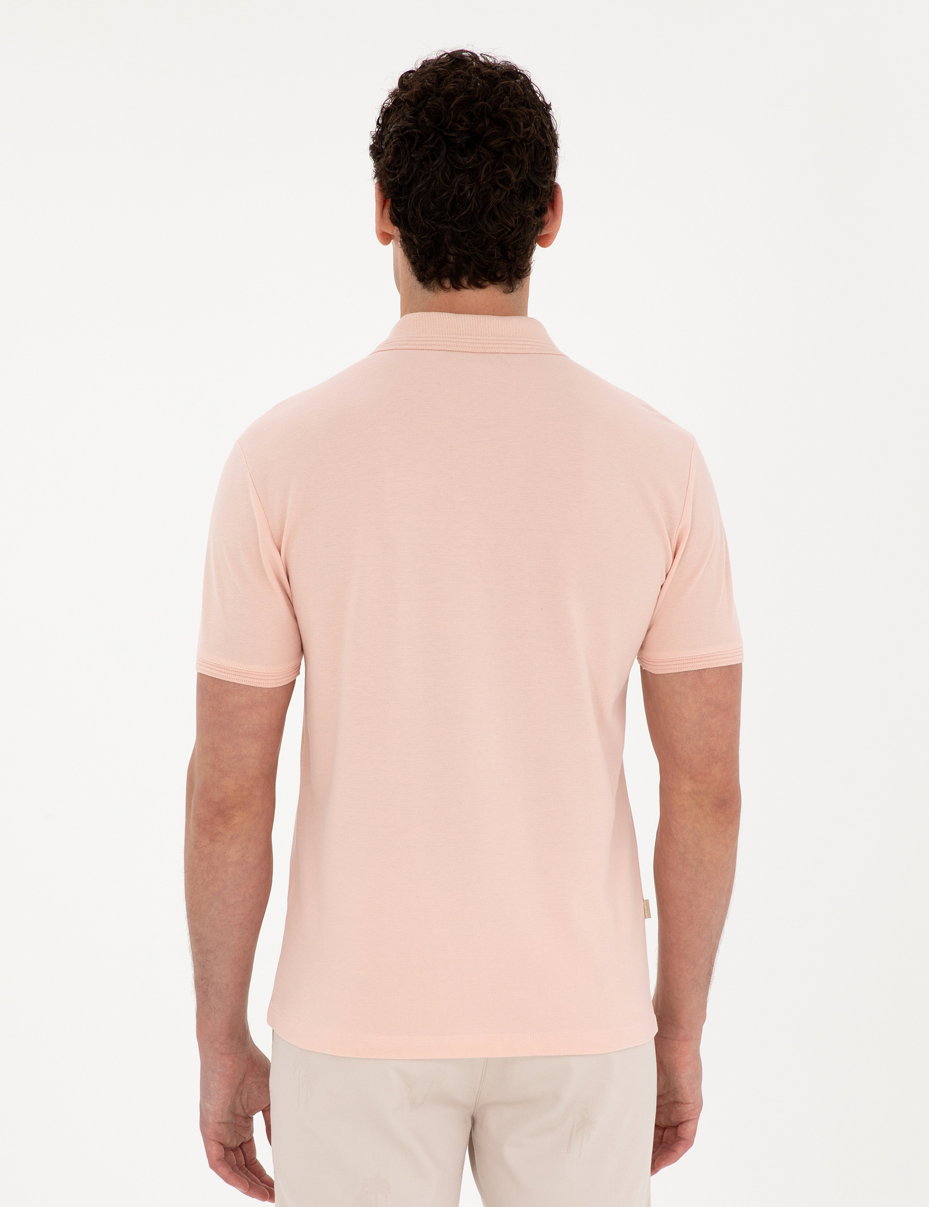 Pudra Slim Fit Basic Tişört