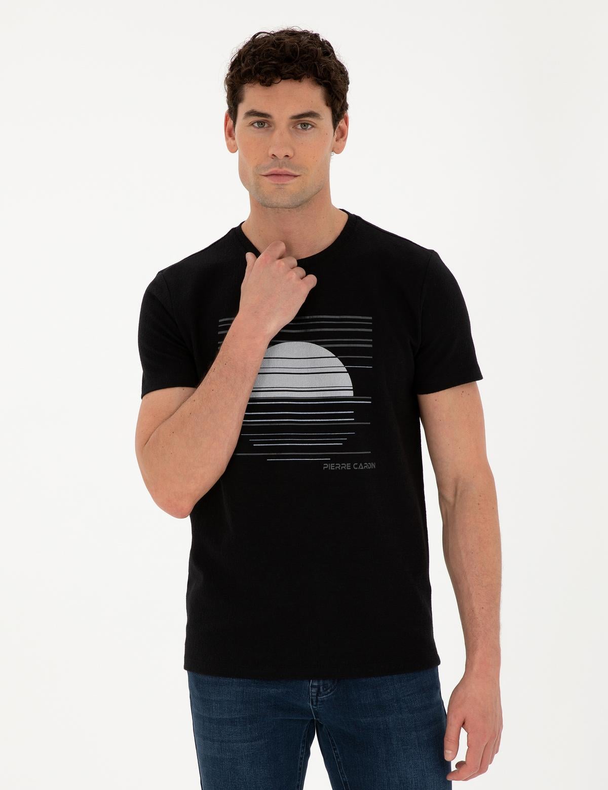 Siyah Slim Fit Tişört