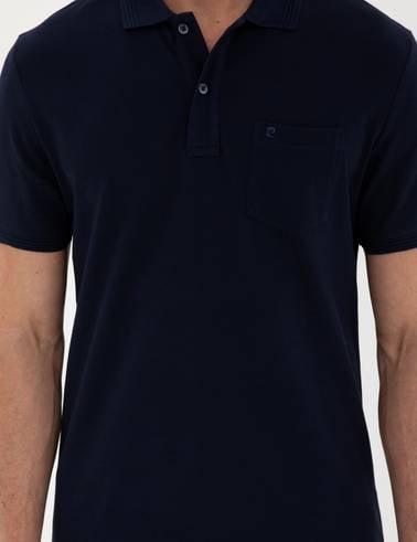 Lacivert Regular Fit Basic Tişört