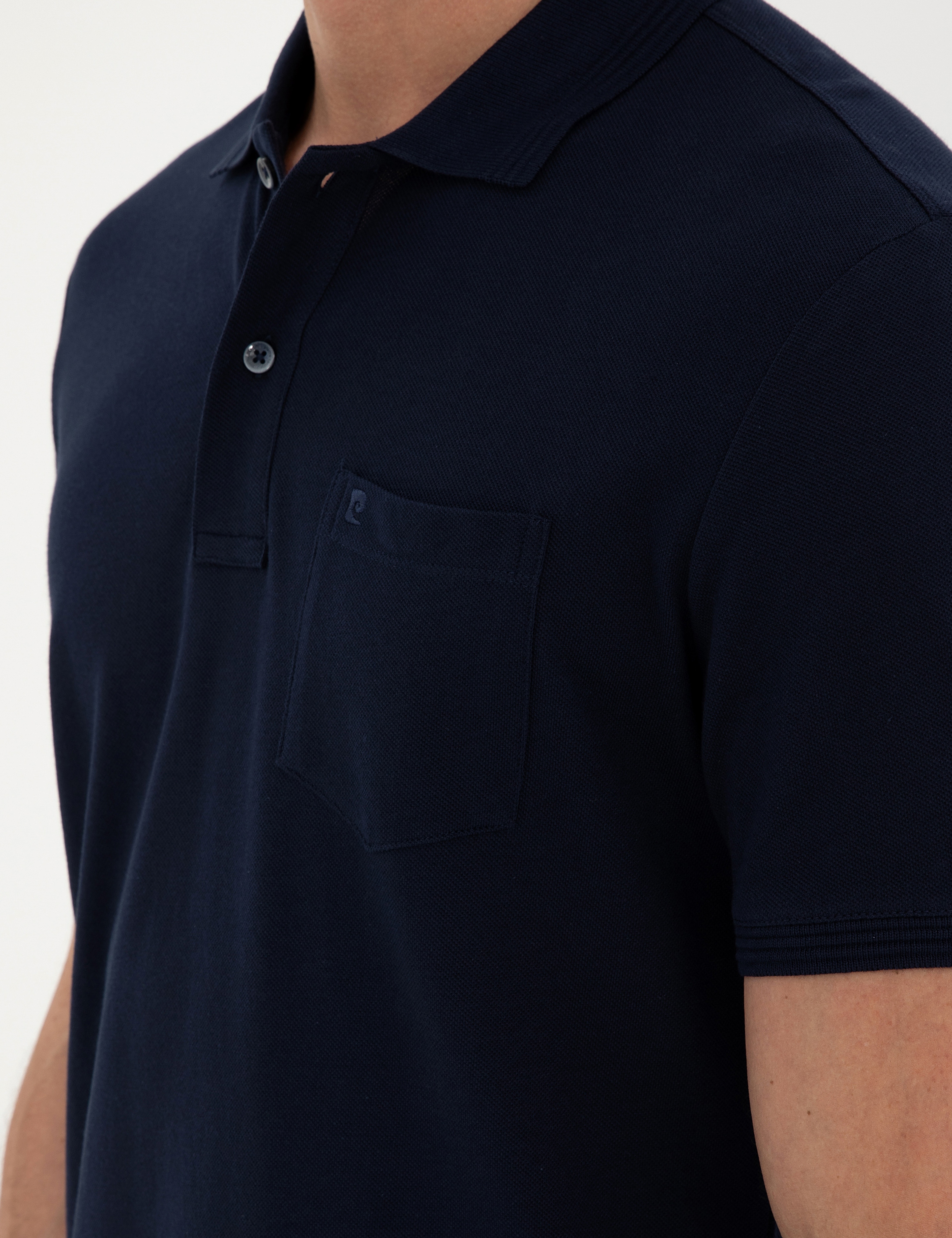 Lacivert Regular Fit Basic Tişört - Image 7