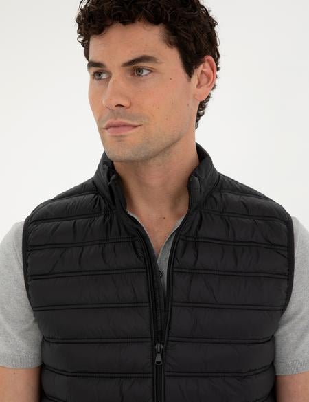 Siyah Dolgulu Ultra Hafif Şişme Yelek - 50287243011