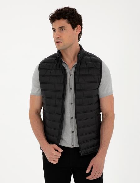 Siyah Dolgulu Ultra Hafif Şişme Yelek - 50287243011