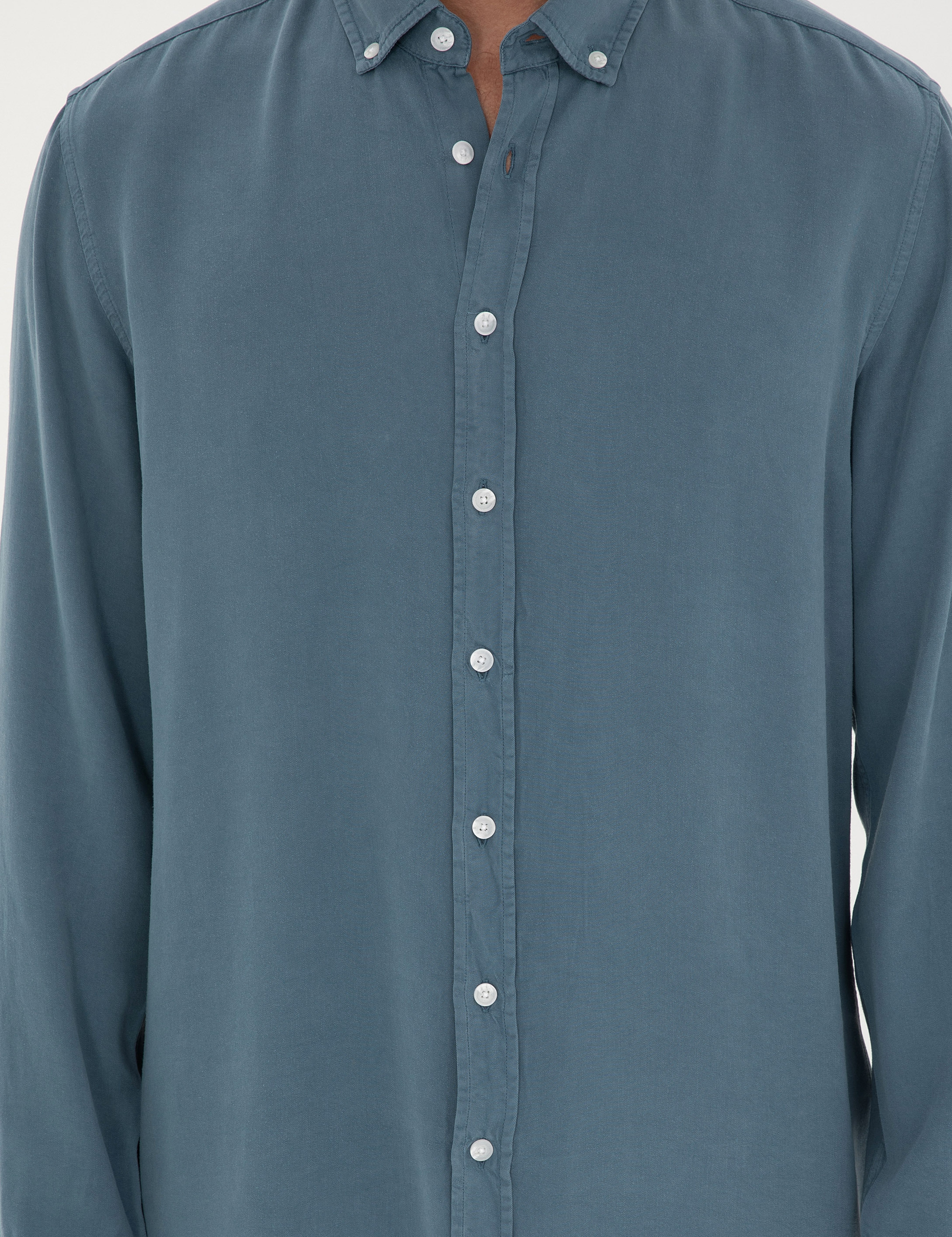 Saks Regular Fit Uzun Kollu Gömlek - Image 6