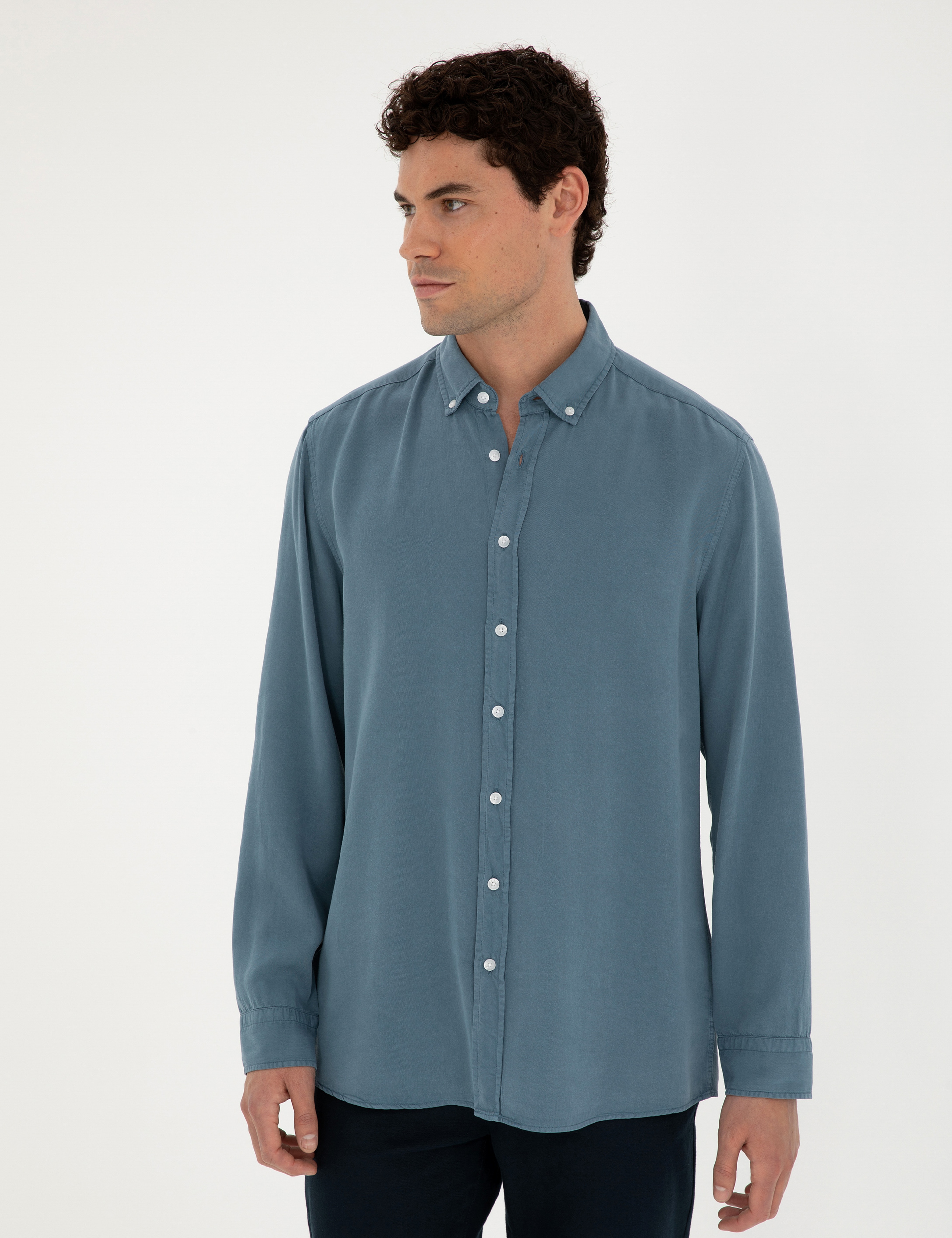 Saks Regular Fit Uzun Kollu Gömlek