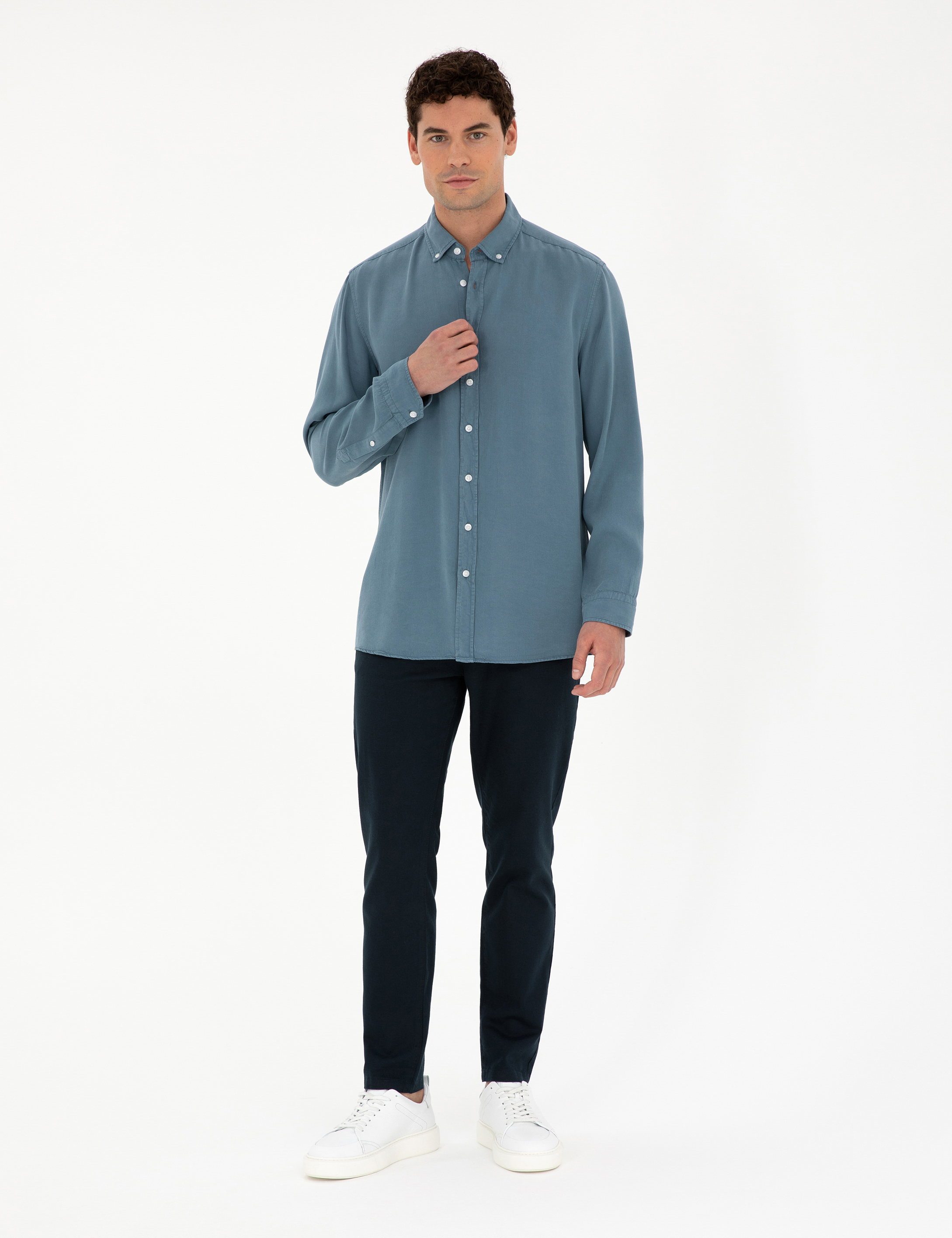 Saks Regular Fit Uzun Kollu Gömlek
