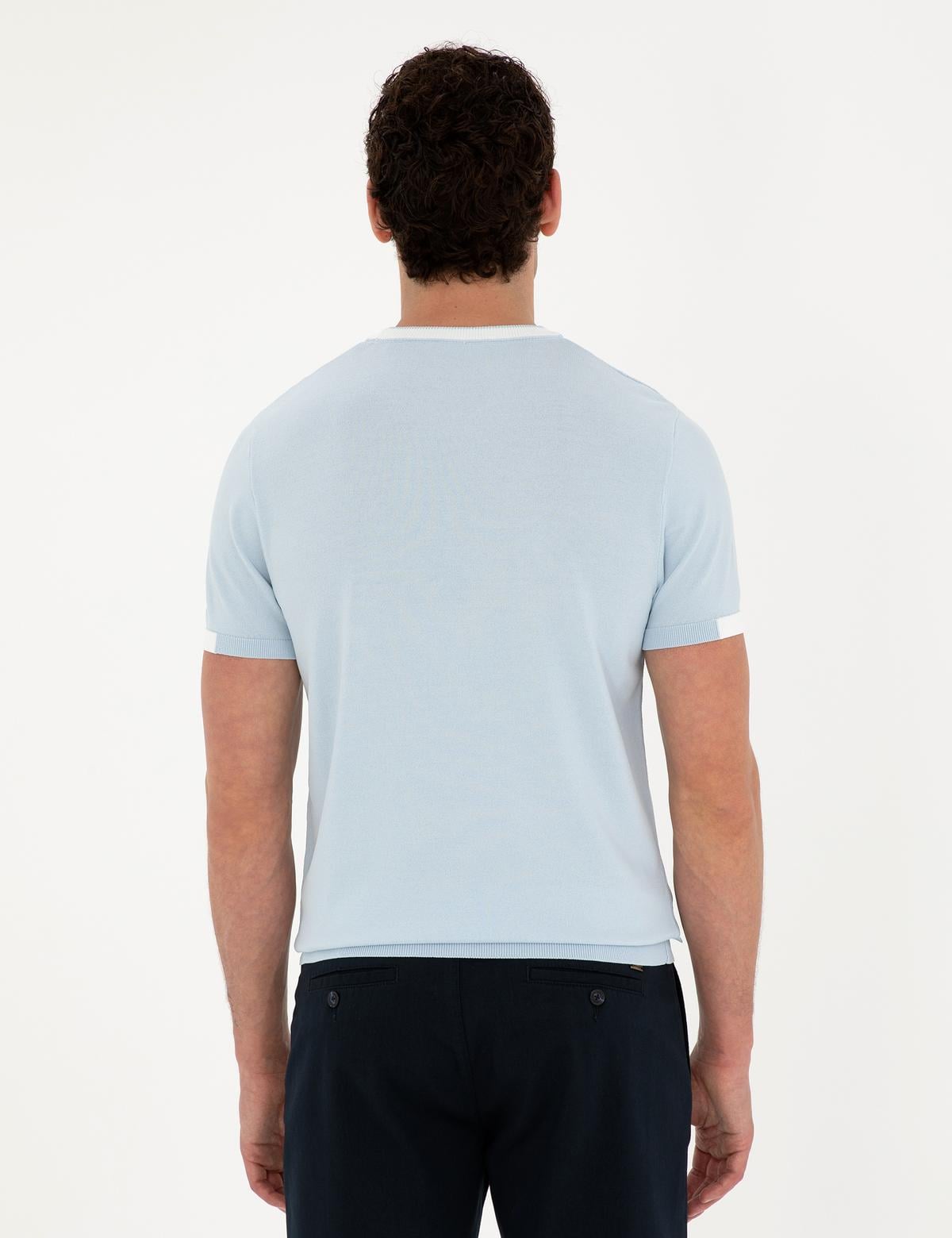 Mavi Slim Fit Bisiklet Yaka Triko Tişört - 50287449011