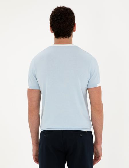 Mavi Slim Fit Bisiklet Yaka Triko Tişört - 50287449011