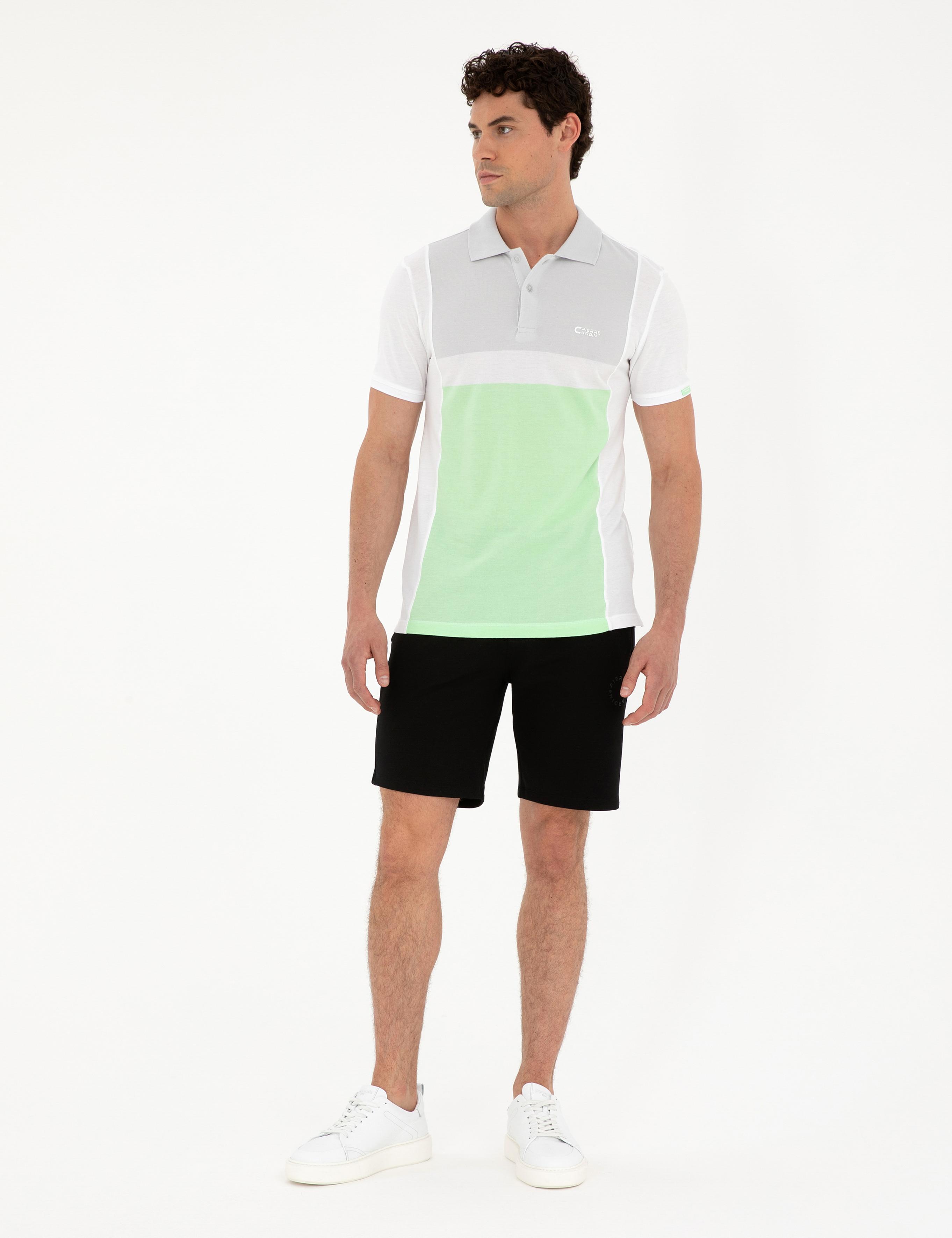 Siyah Regular Fit Örme Şort