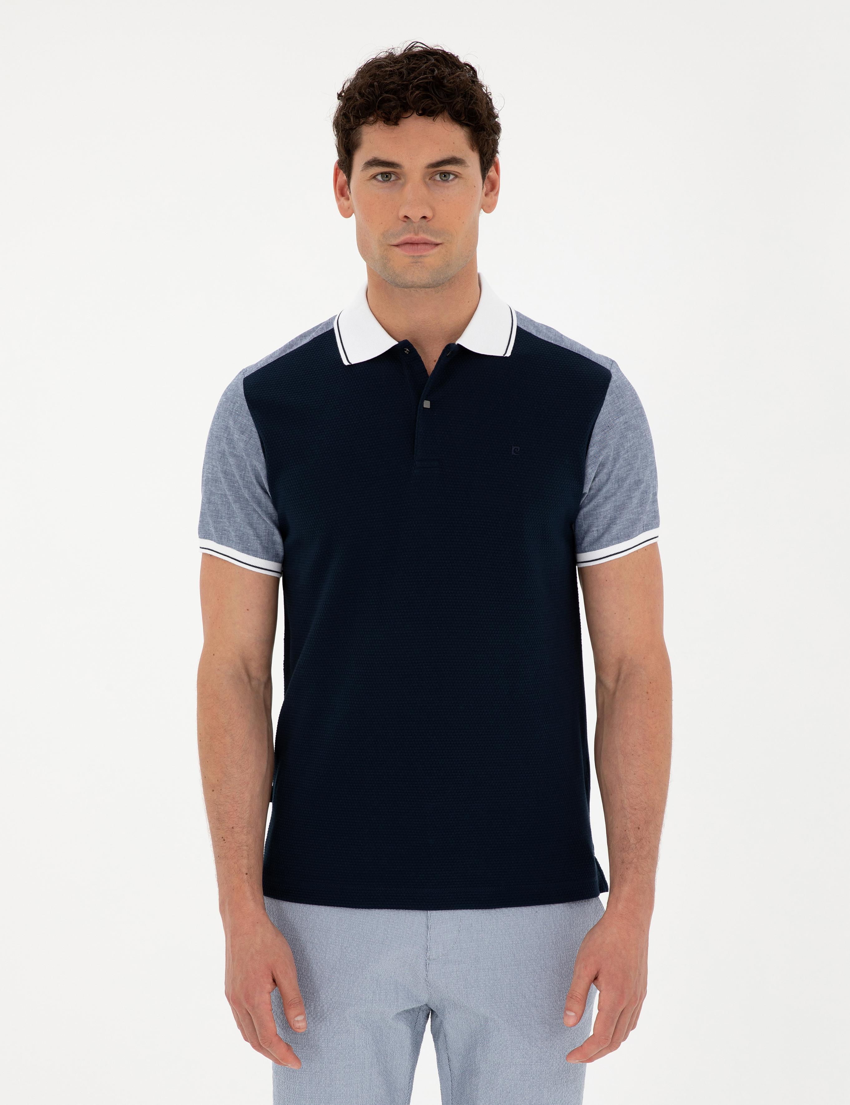 Lacivert Slim Fit Tişört