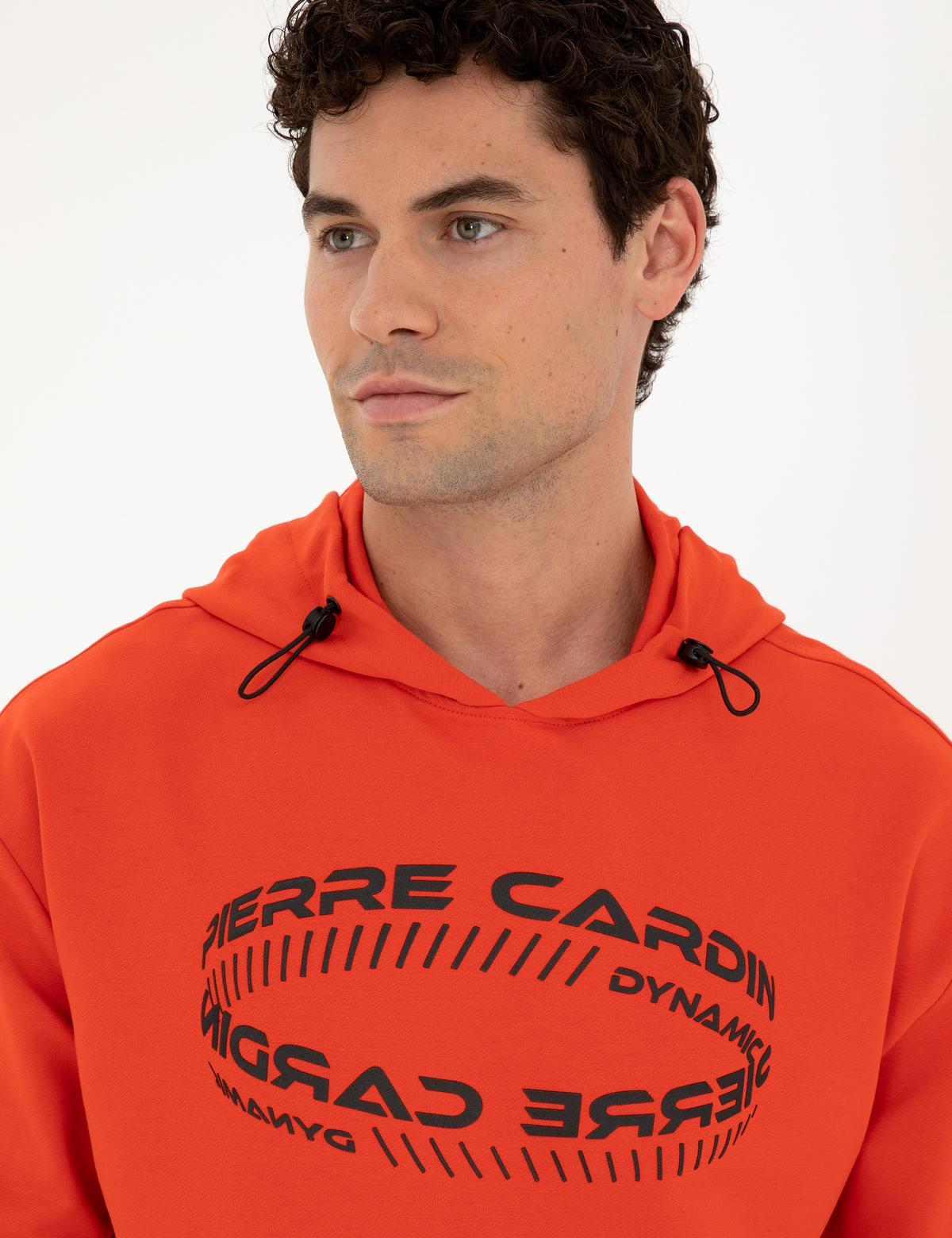 Kırmızı Regular Fit Sweatshirt - 50285219017