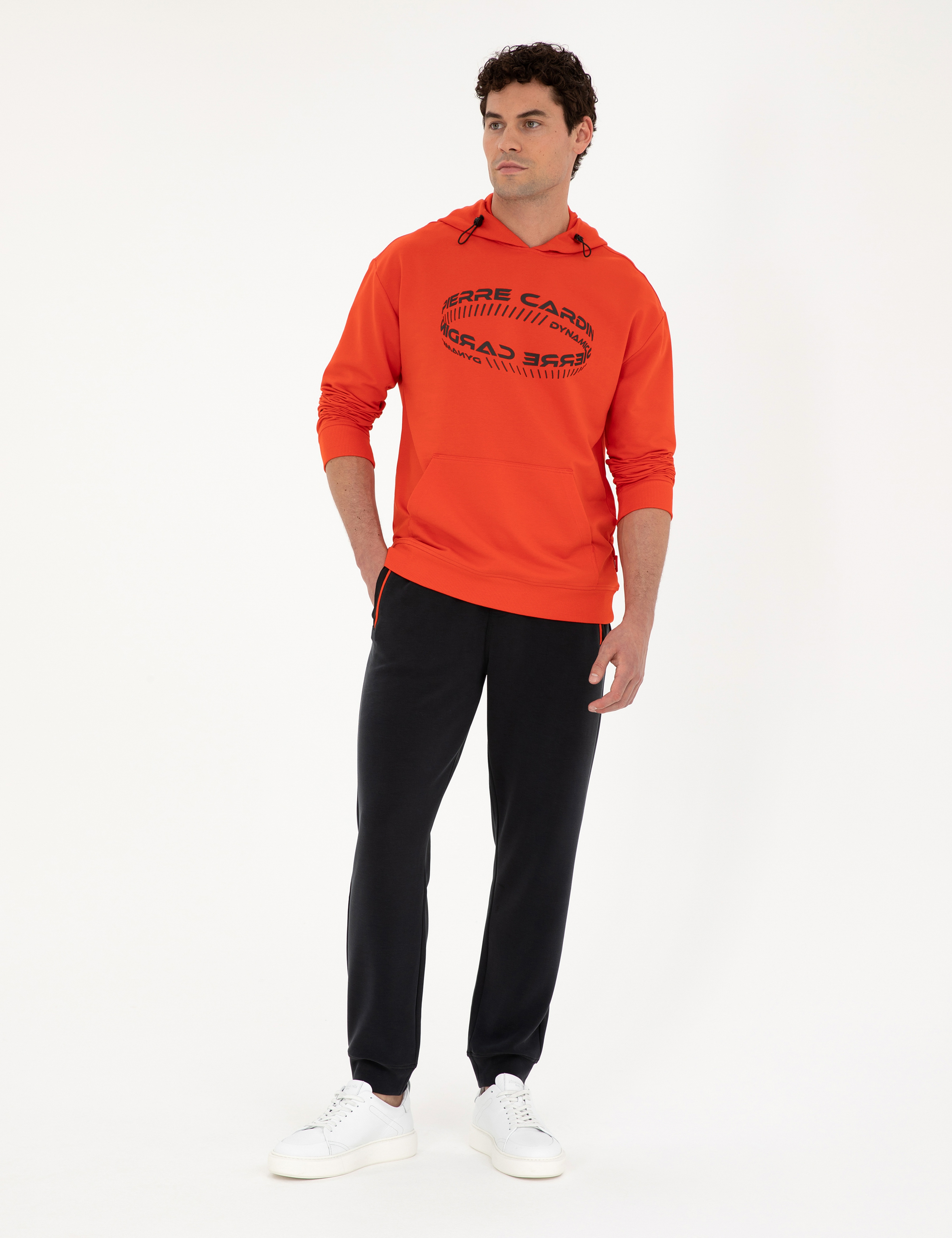 Kırmızı Regular Fit Sweatshirt - Image 4