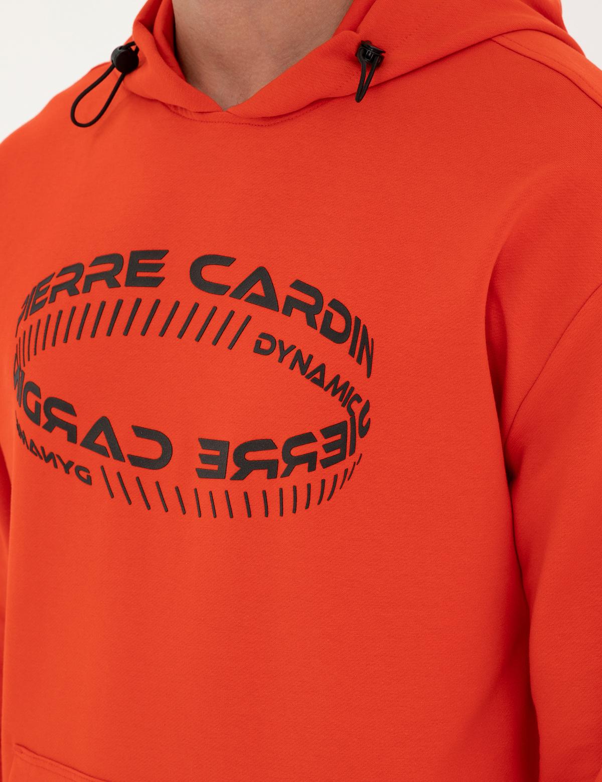 Kırmızı Regular Fit Sweatshirt - 50285219017