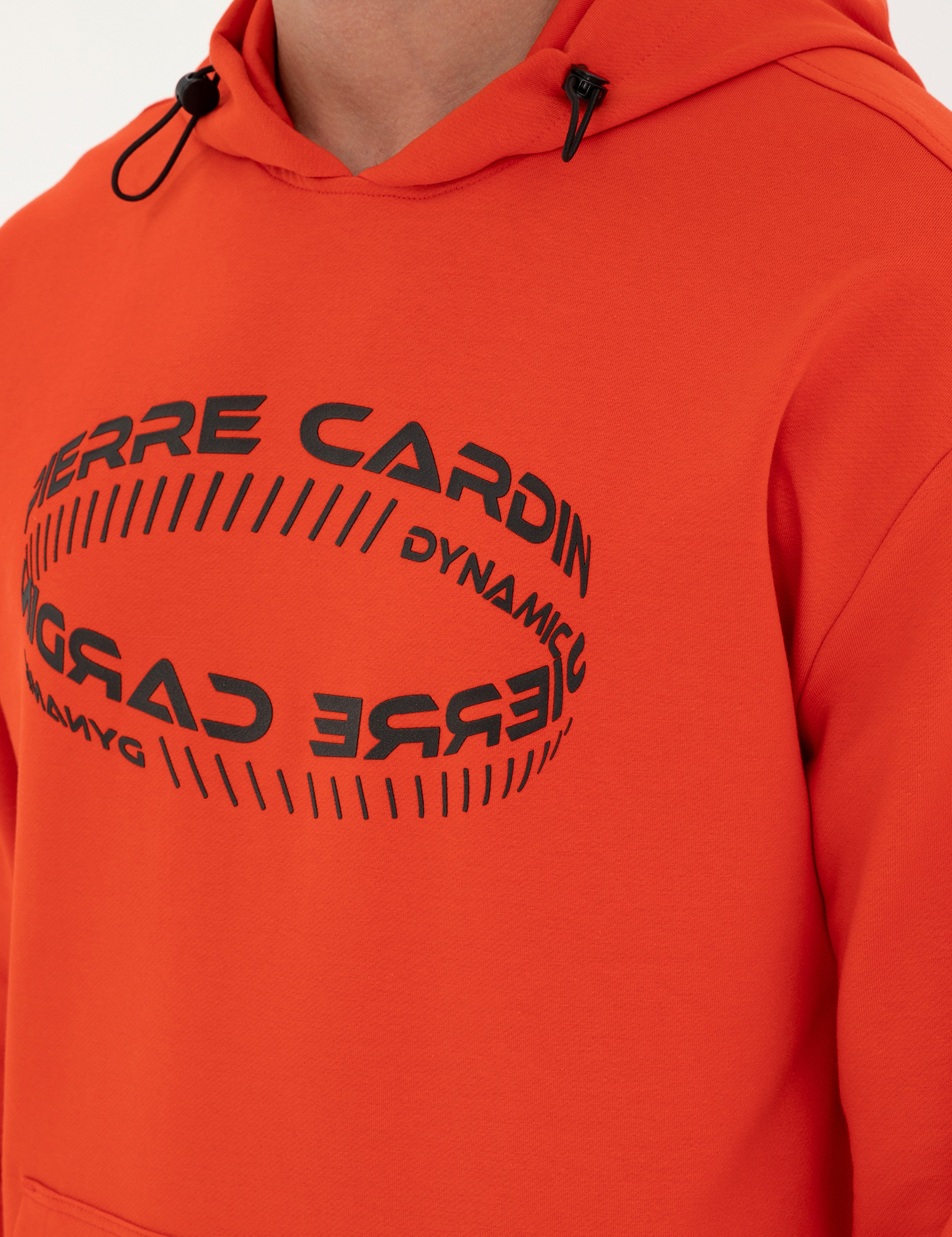 Kırmızı Regular Fit Sweatshirt - Image 6