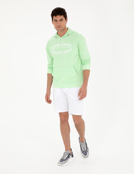 Fıstık Yeşili Regular Fit Sweatshirt - 50285219044