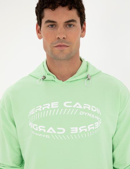 Fıstık Yeşili Regular Fit Sweatshirt - 50285219044