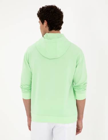 Fıstık Yeşili Regular Fit Sweatshirt