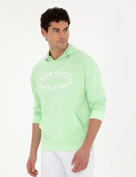 Fıstık Yeşili Regular Fit Sweatshirt - 50285219044