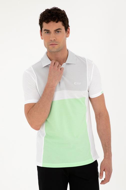 Beyaz Slim Fit Tişört