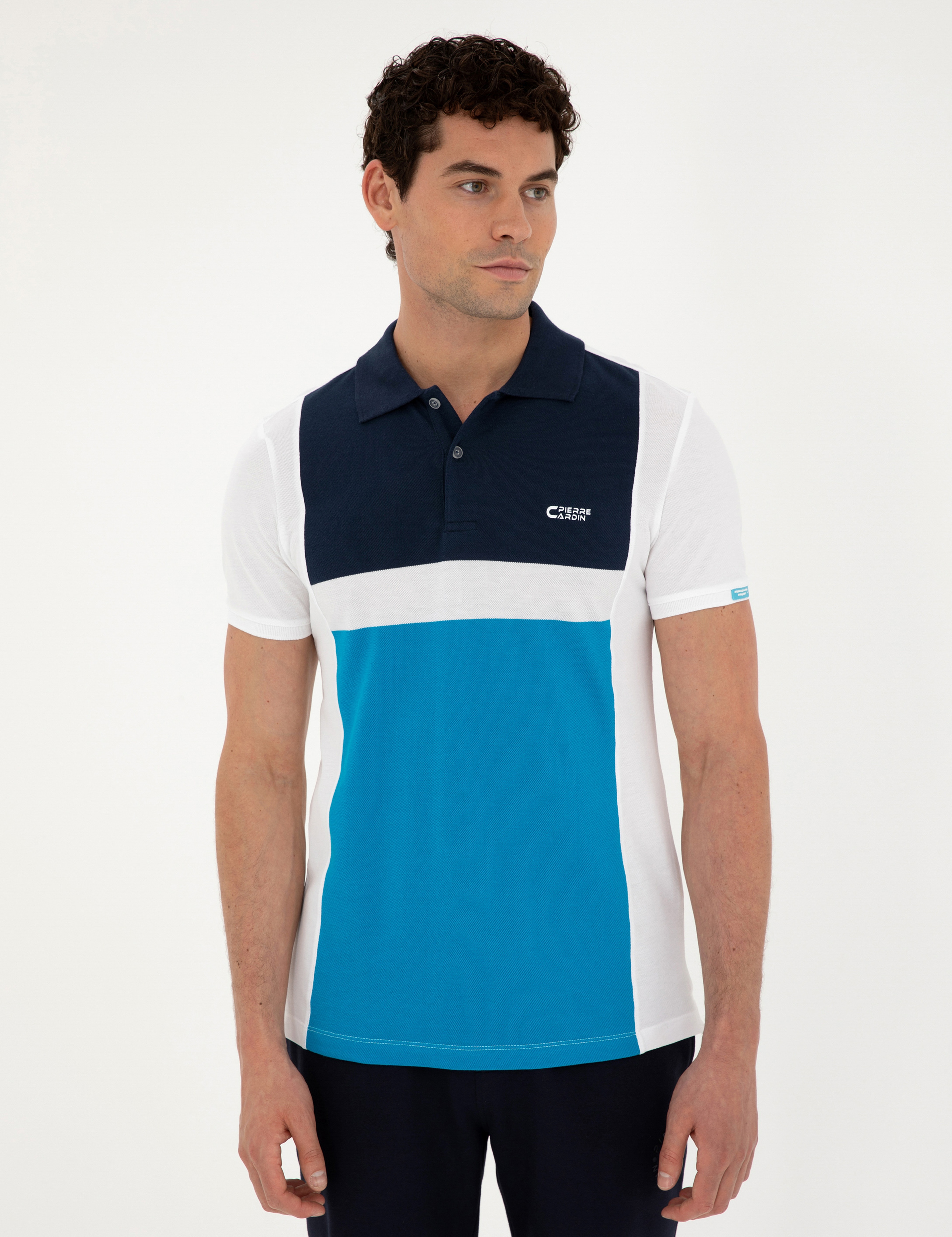 Lacivert Slim Fit Tişört - Image 3