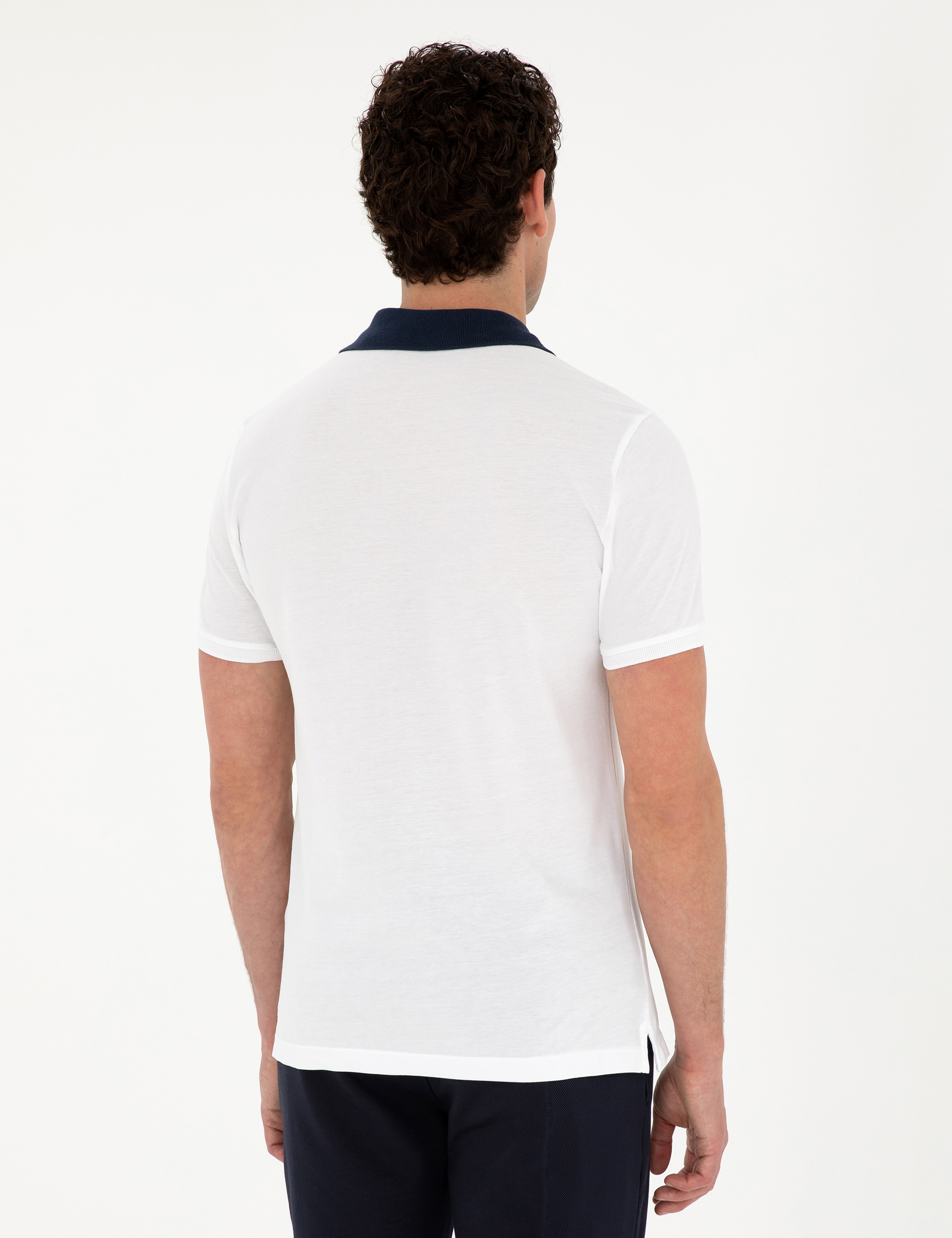 Lacivert Slim Fit Tişört