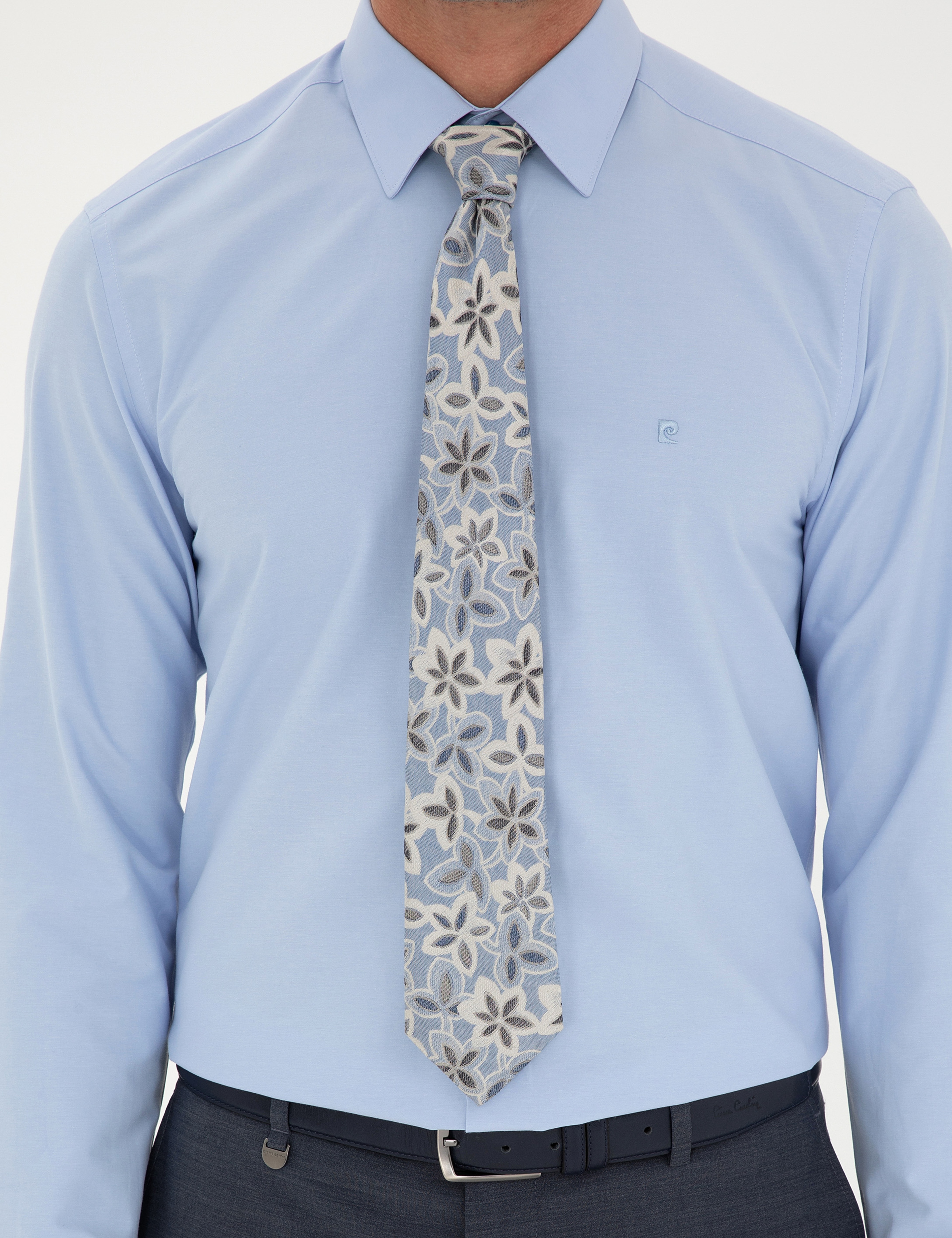 Mavi Regular Fit Uzun Kollu Basic Gömlek - Image 6